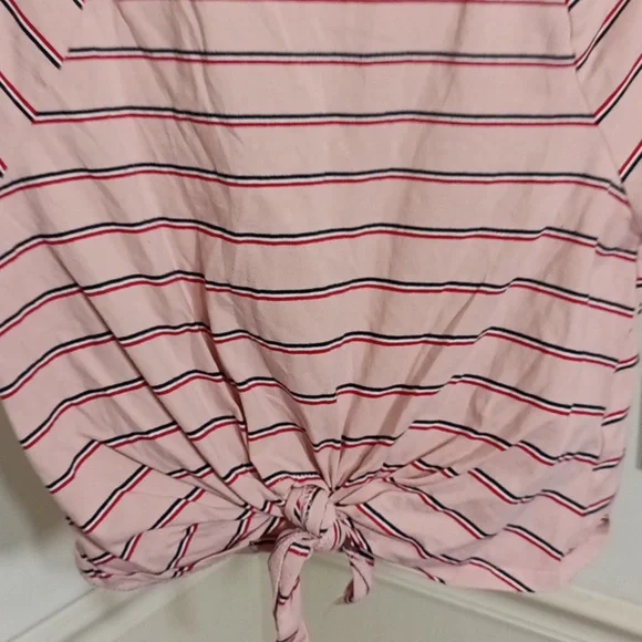 she + sky striped cropped top - Picture 4 of 5